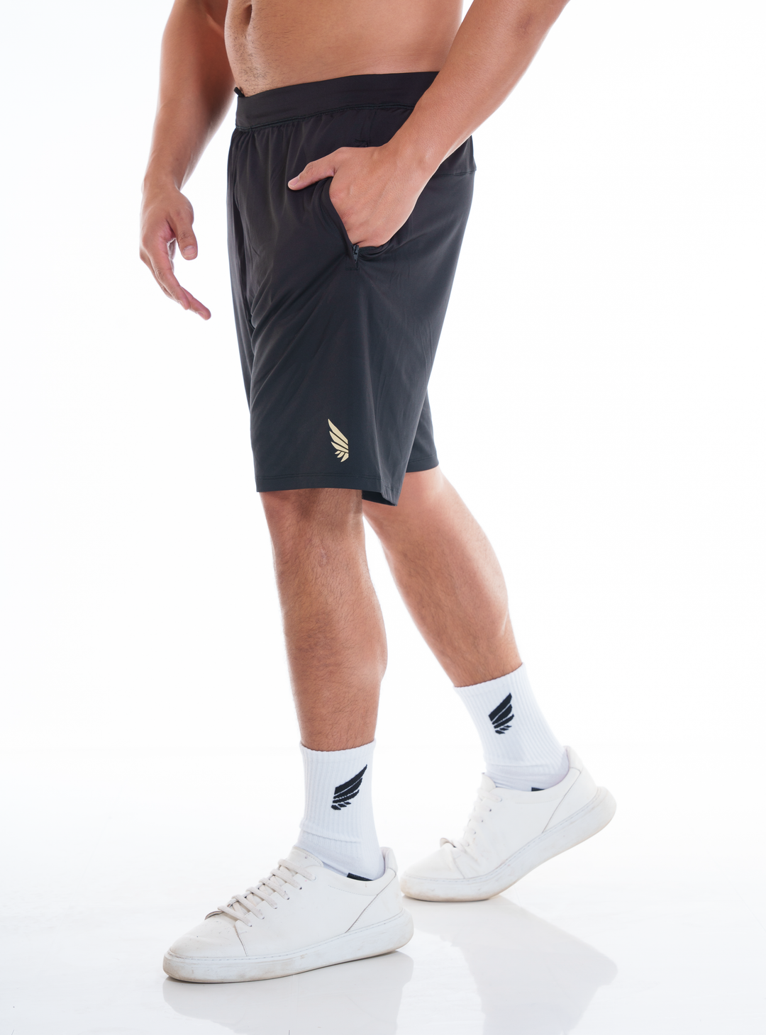 Zeyla Performance Shorts - Obsidian Black