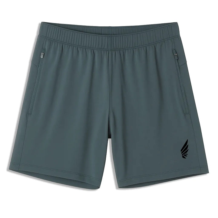 Zippered shorts from the sustainable NIVɅYS sportswear.
