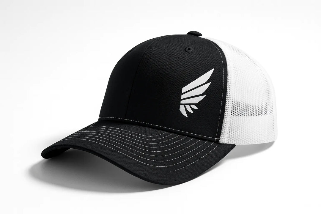 NIVɅYS performance cap, made from sustainable recycled materials for sun protection and style.