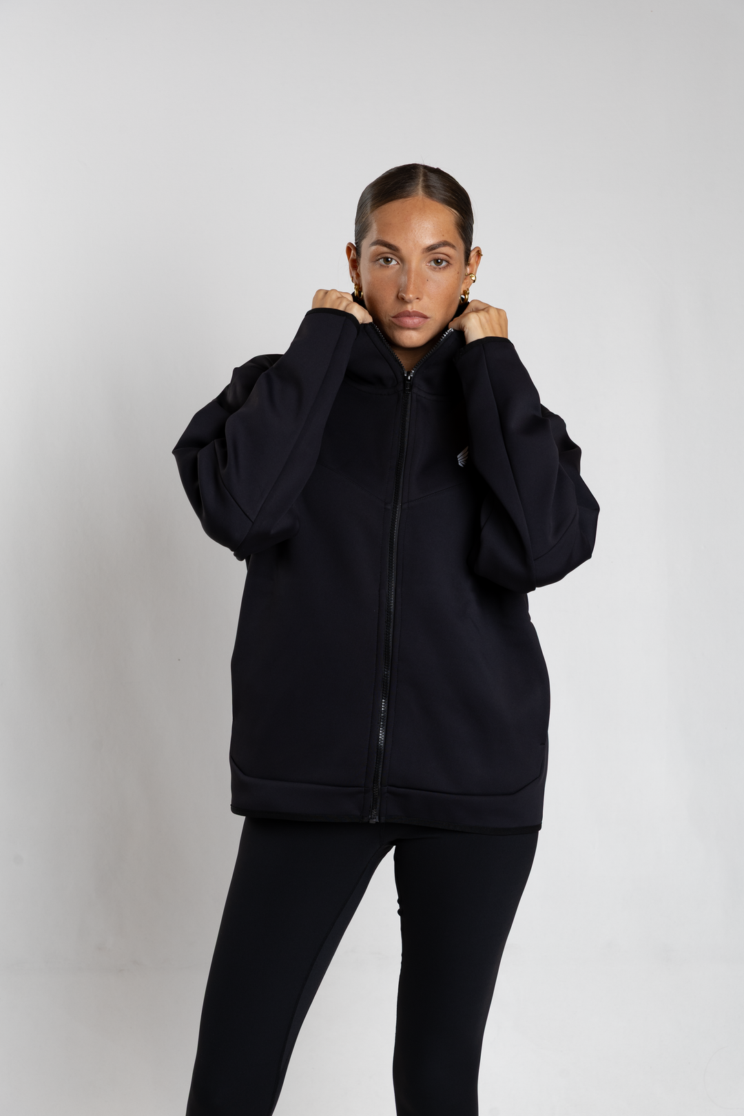 Pulse Zipper ( Unisex ) Performance Division - True Black - Presale