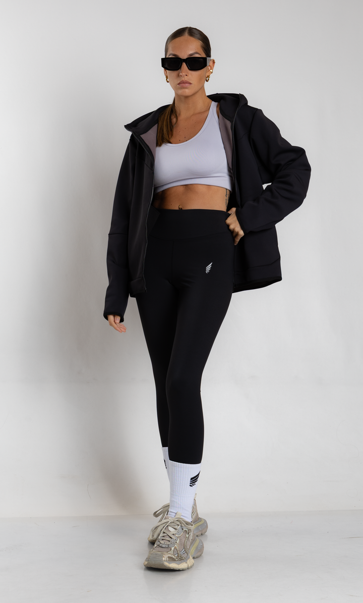 Pulse Zipper ( Unisex ) Performance Division - True Black - Presale