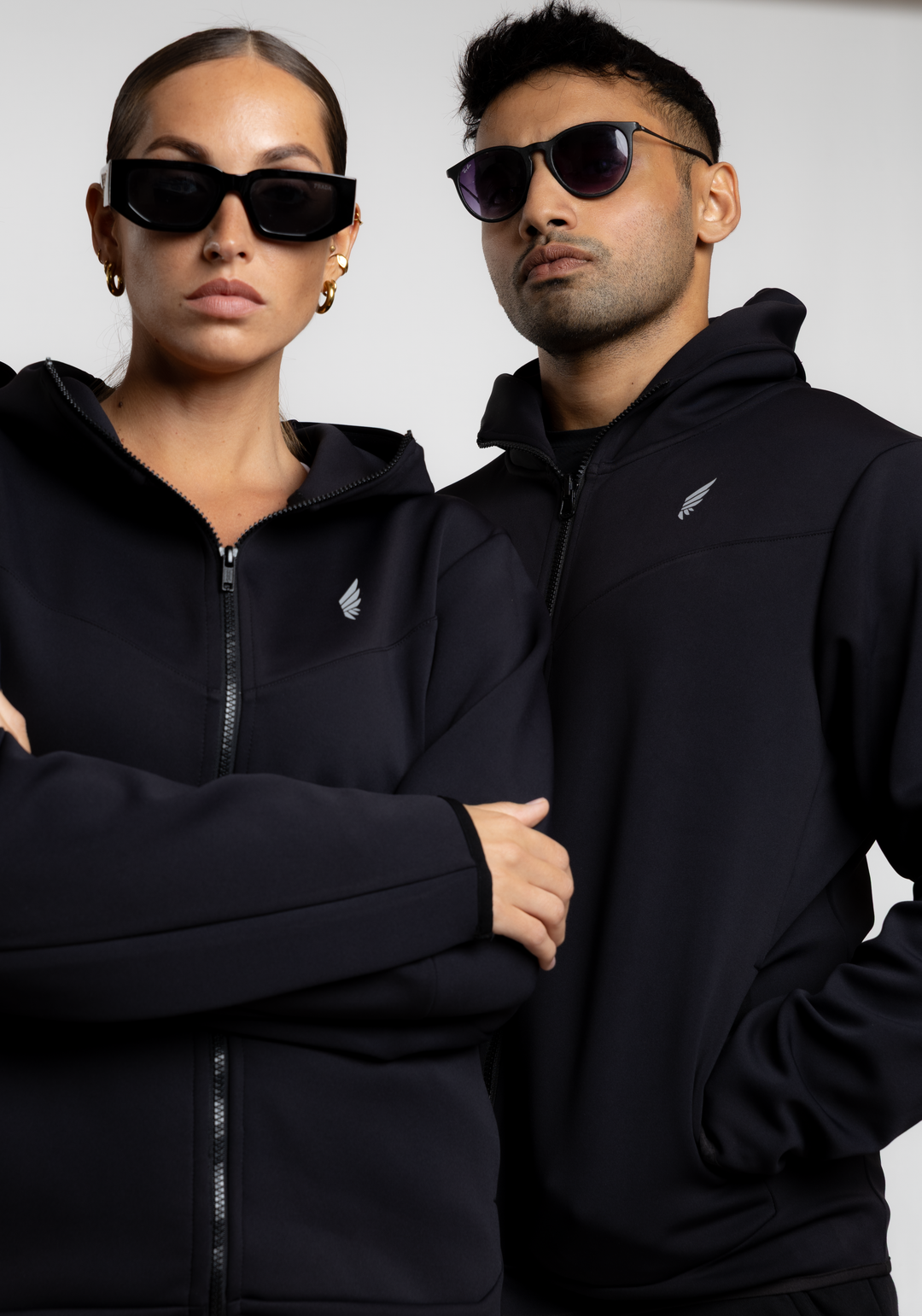 Pulse Zipper ( Unisex ) Performance Division - True Black - Presale