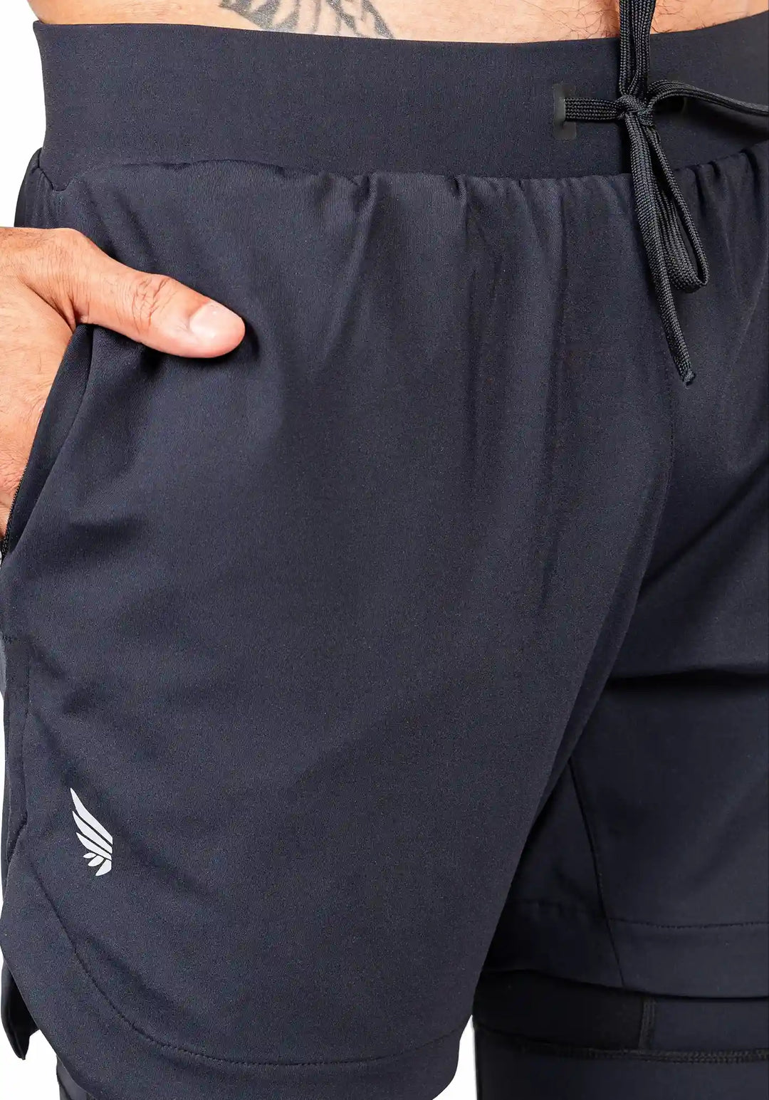 Gravity Liner Shorts - Obsidian Black