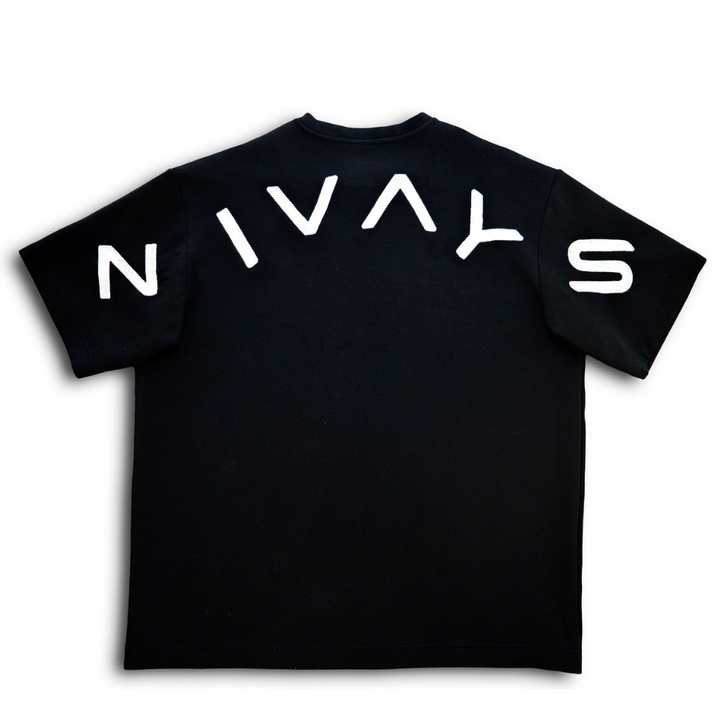 Gravity Oversized Signature Shirt ( Unisex ) - Obsidian Black