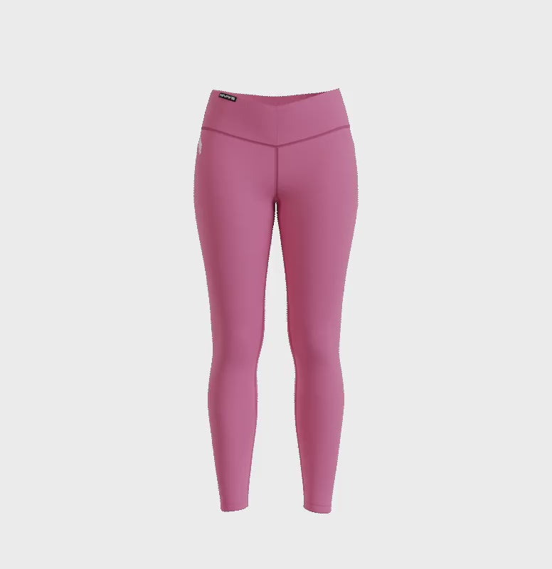 NIVɅYS ® Gravity V Shaped Pocket Leggings 7/8 Pale Violet 360° view