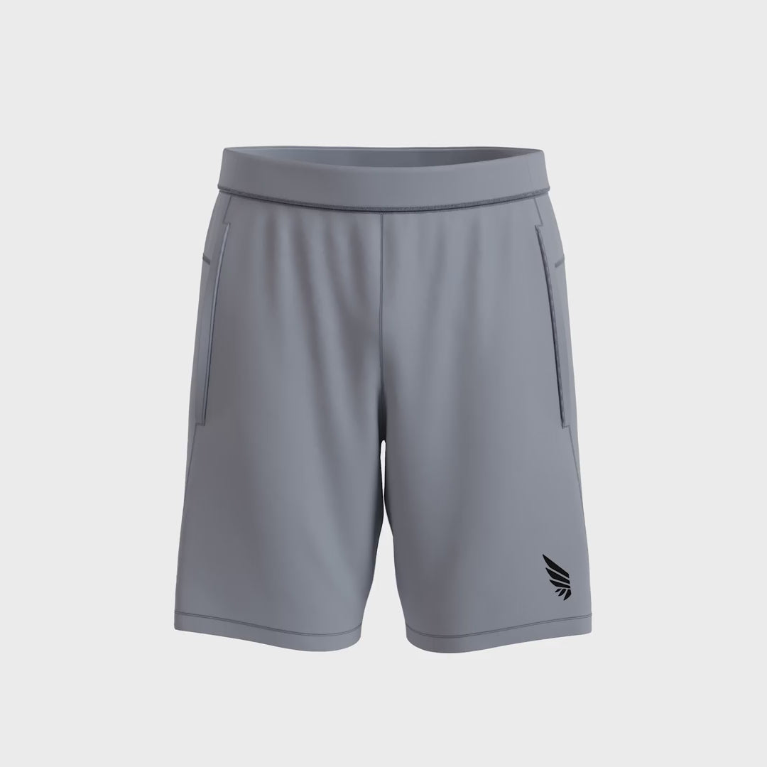 NIVɅYS ® Zeyla Performance Shorts Cadet Blue 360° view