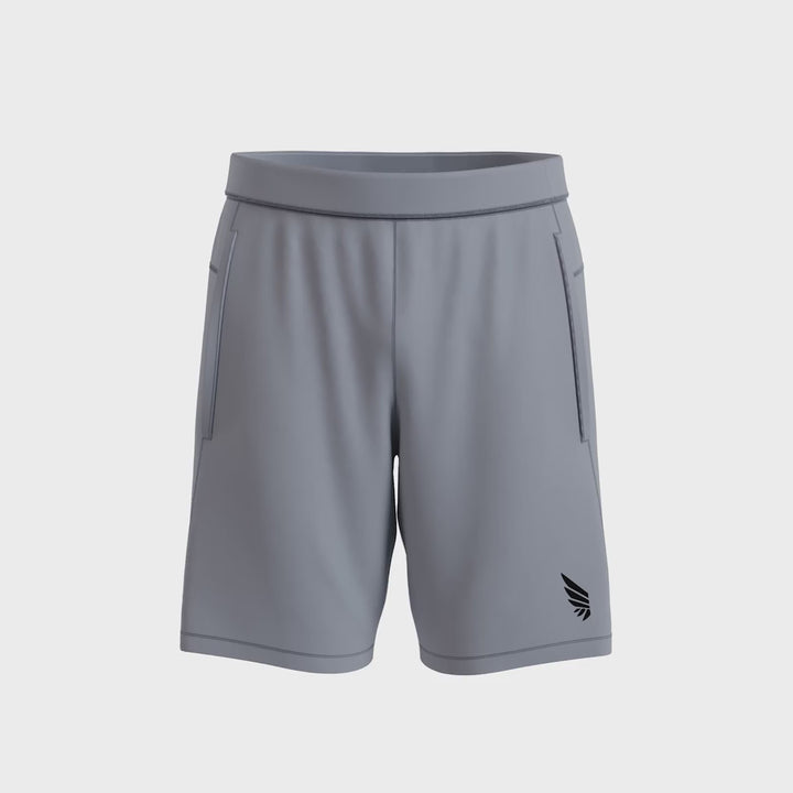 NIVɅYS ® Zeyla Performance Shorts Cadet Blue 360° view