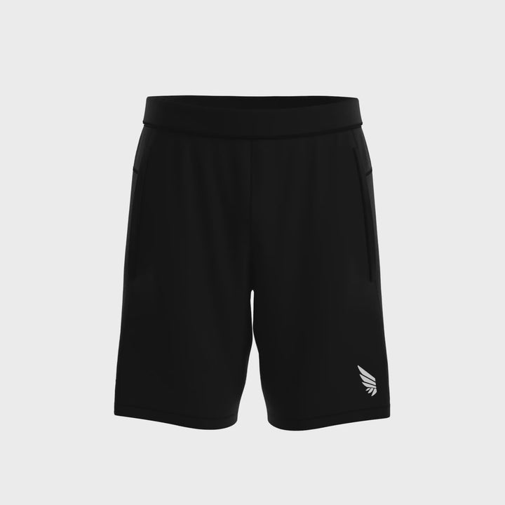NIVɅYS ® zeyla performance shorts obsidian black 360°view