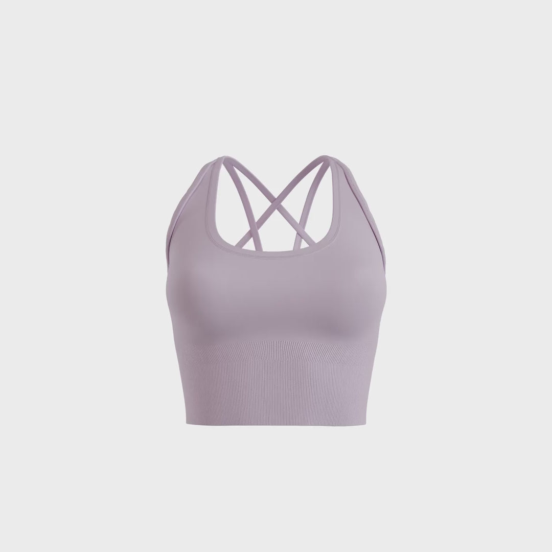NIVɅYS ® Zeyla Seamless Bra Plum 360° view