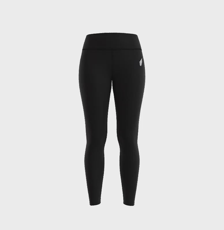 NIVɅYS  Pulse Everywear Leggings - True Black 3d view